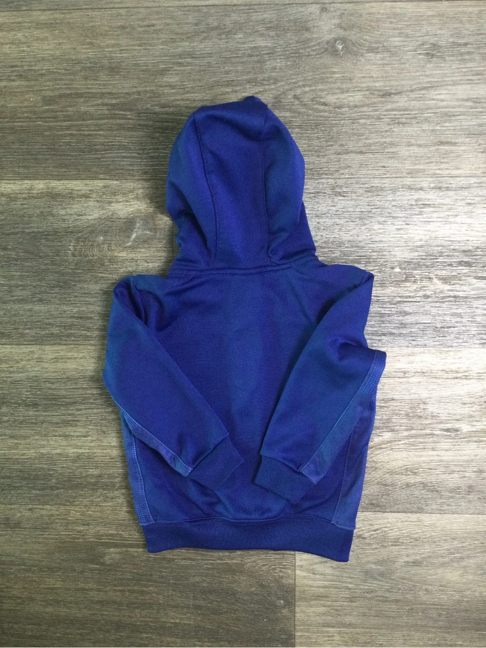 Nike Kids Blue and Teal Hooded Dri-FIT Zip Jacket